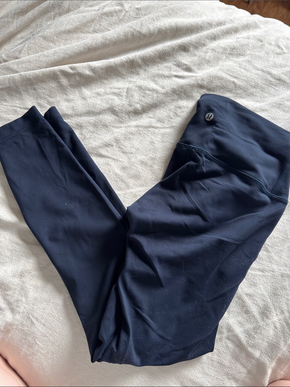 lululemon wunder train Navy Blue Leggings